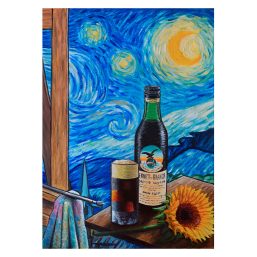 Un Fernet bajo la noche estrellada